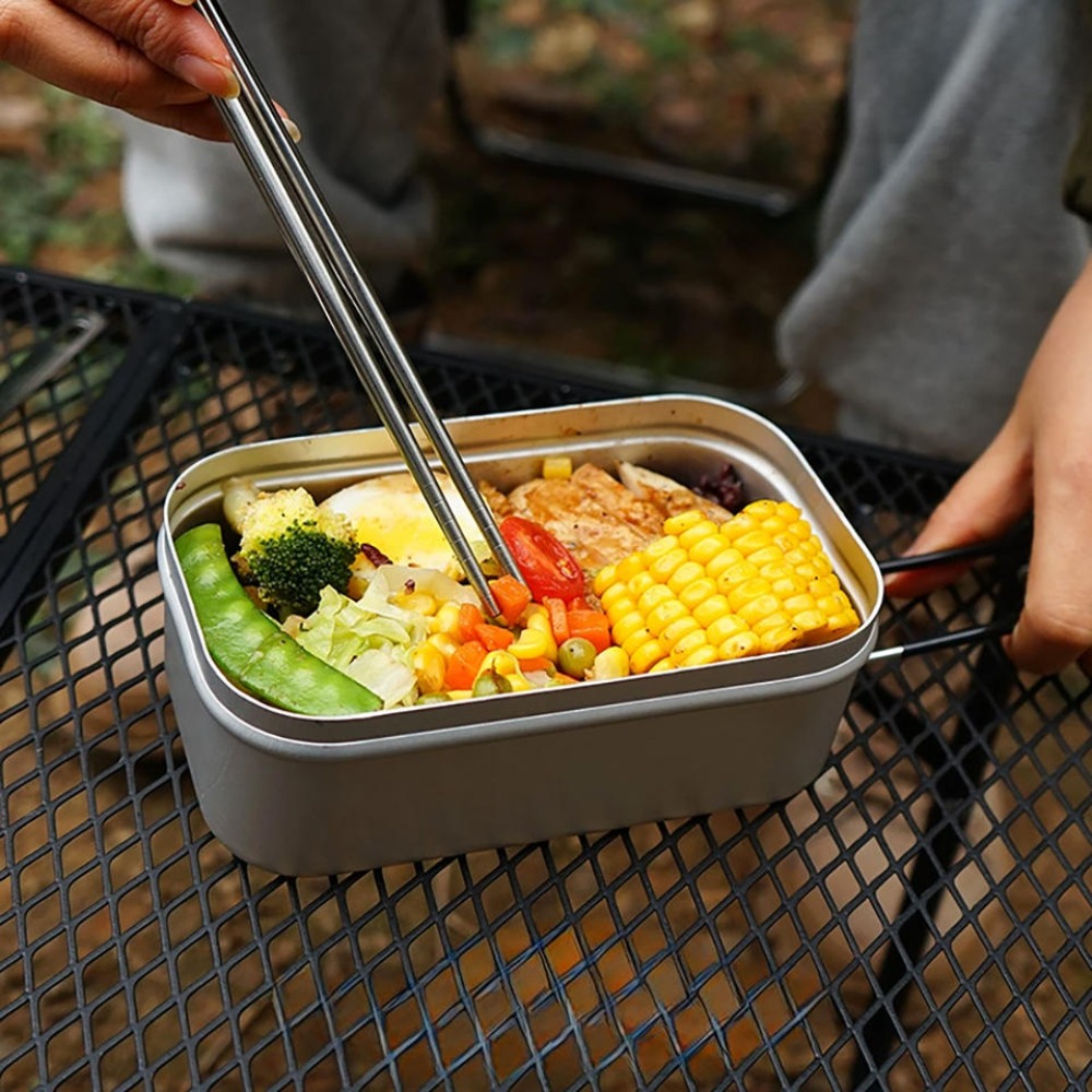 Camping Cooking Accessories - Ultralicht serviesgoed Kampeerkookgerei Lunchbox Kookpotten Picknickaccessoires