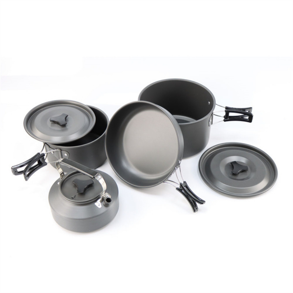 Camping Cooking Pot Large - Lichtgewicht aluminiumlegering outdoor camping kookset grote