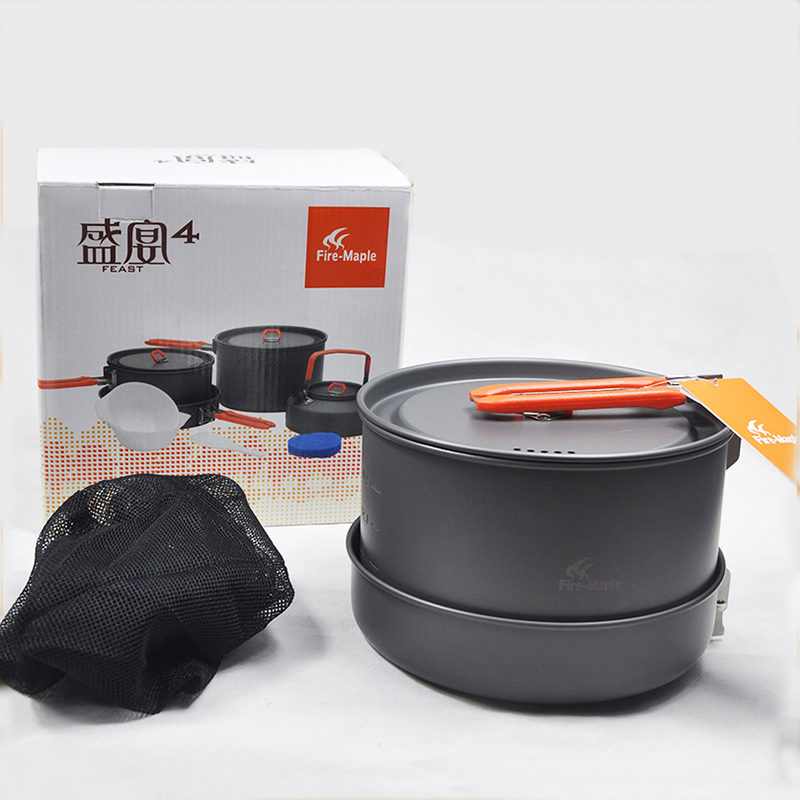 Camping Cooking Set 2 Person - Fire Maple pannenset voor 4-5 personen,