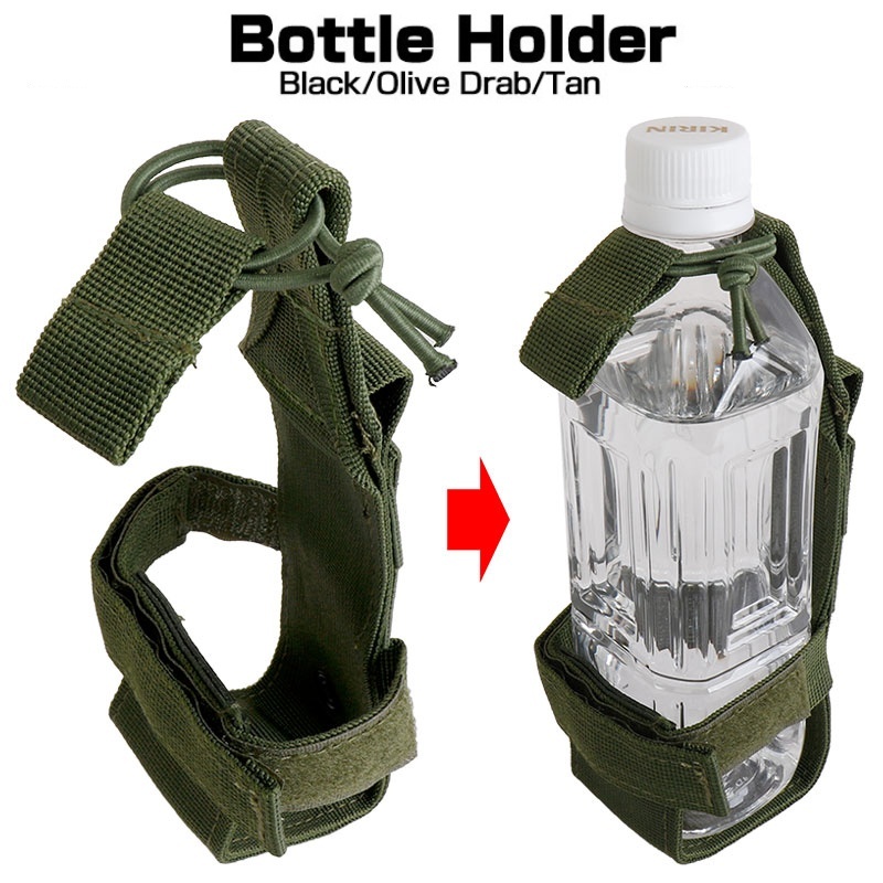 Camping Cooking Bag - Molle Waterfleshouder Riem Nylon Tas Buiten