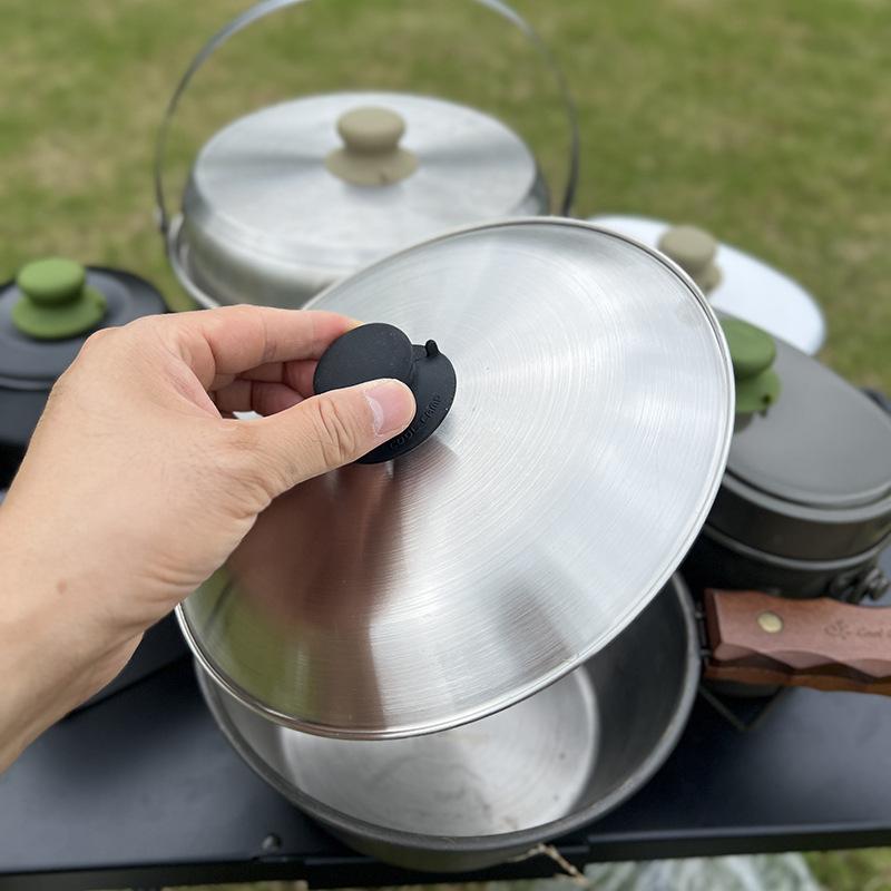 Camping Cooking Cup - 1PC Siliconen Pot Deksel Knop 4.9cm