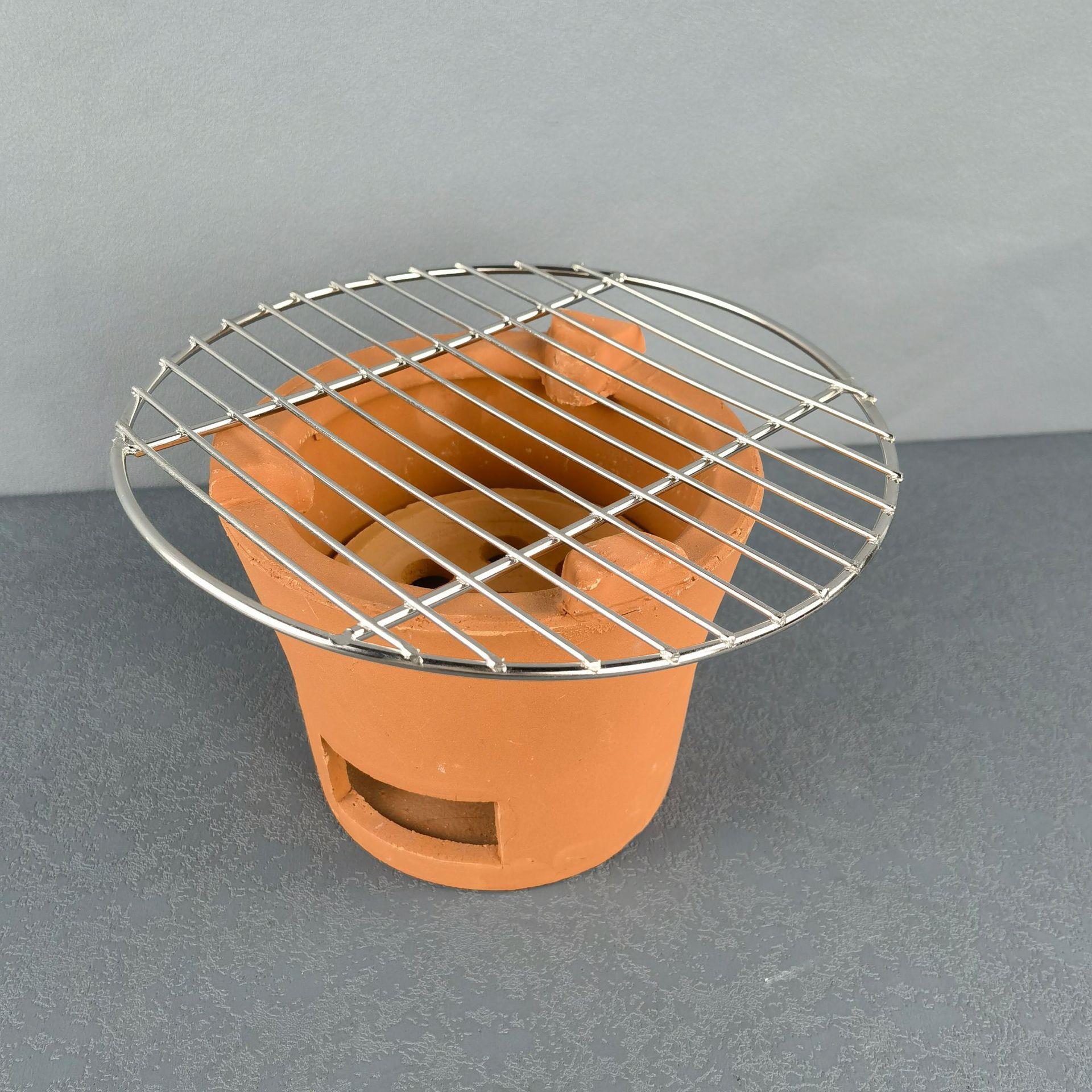 Camping Cooking Utensil Holder - Roestvrijstalen geweven BBQ-grill Camping Outdoor kookgerei