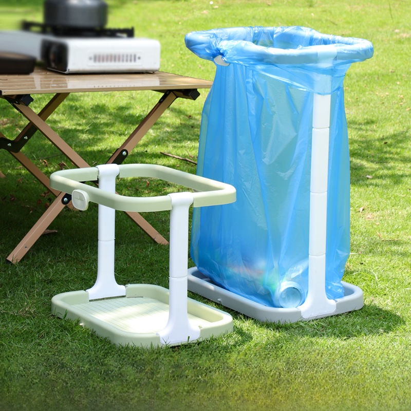 Camping Cooking Utensil Holder - Outdoor draagbare afvalzakstandaard Camping Picknick Barbecue