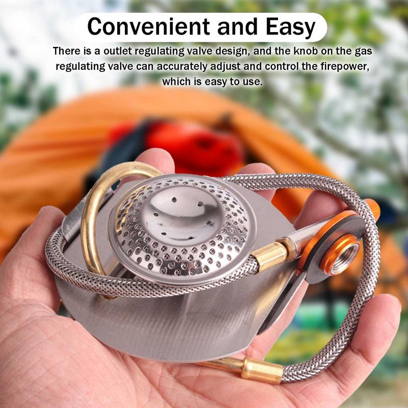 Camping Cooking Hob - Outdoor Camping Gasfornuis 3200W Rvs Alpine