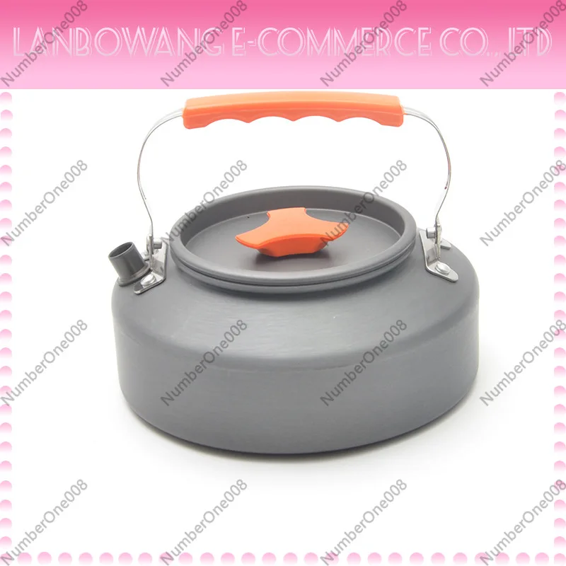 Camping Cooking Pot Large - Campingwaterkoker Draagbare roestvrijstalen koffie-theepot met grote