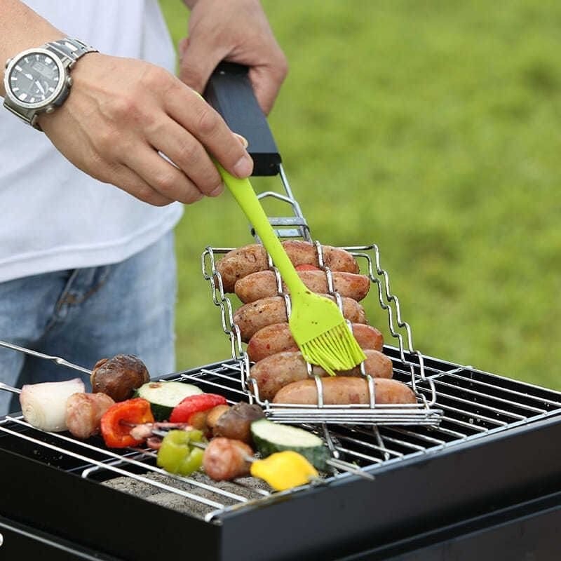 Camping Cooking Grill - Draagbare camping BBQ-grill Compact lichtgewicht buitenreizen