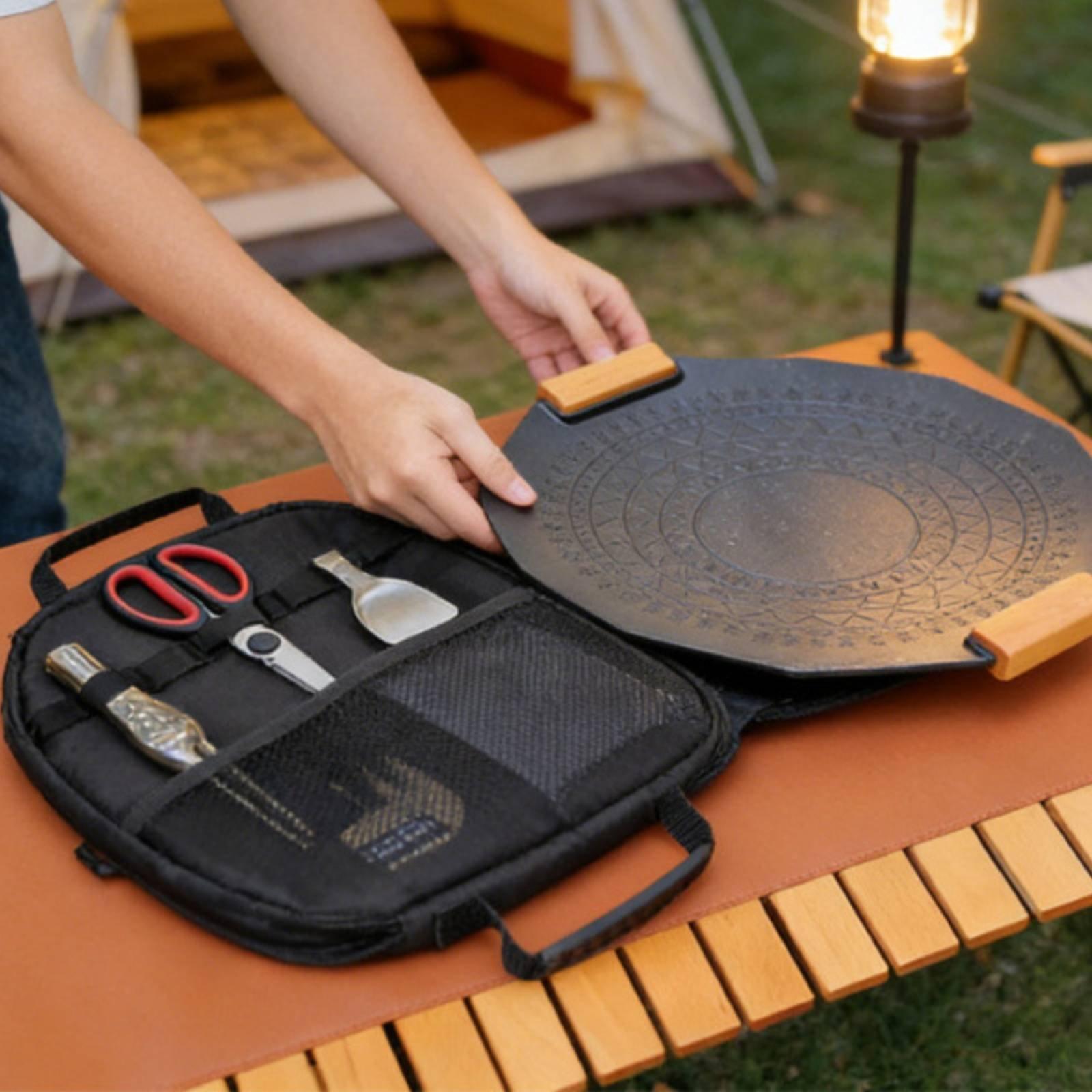 Camping Cooking Bag - Opbergtas voor koekenpannen Draagbare koekenpan draagtas