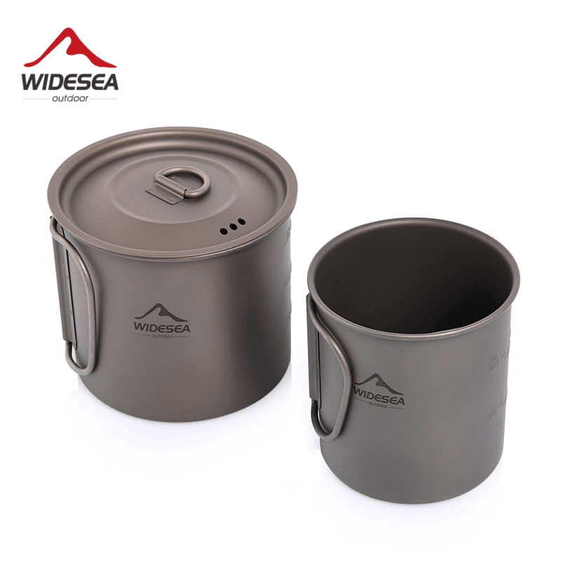 Widesea Campingmok Titanium be - Camping Cooking Set Jetboil recensie en prijs
