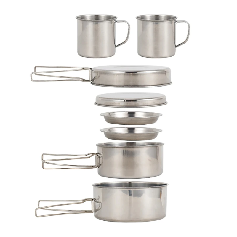8 stks/set Camping Kookgerei M - Camping Cooking Cup recensie en prijs