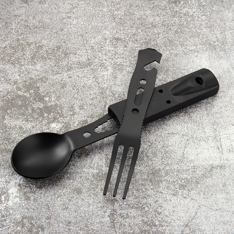 Roestvrijstalen campingbesteks - Camping Cooking Set Stainless Steel recensie en prijs
