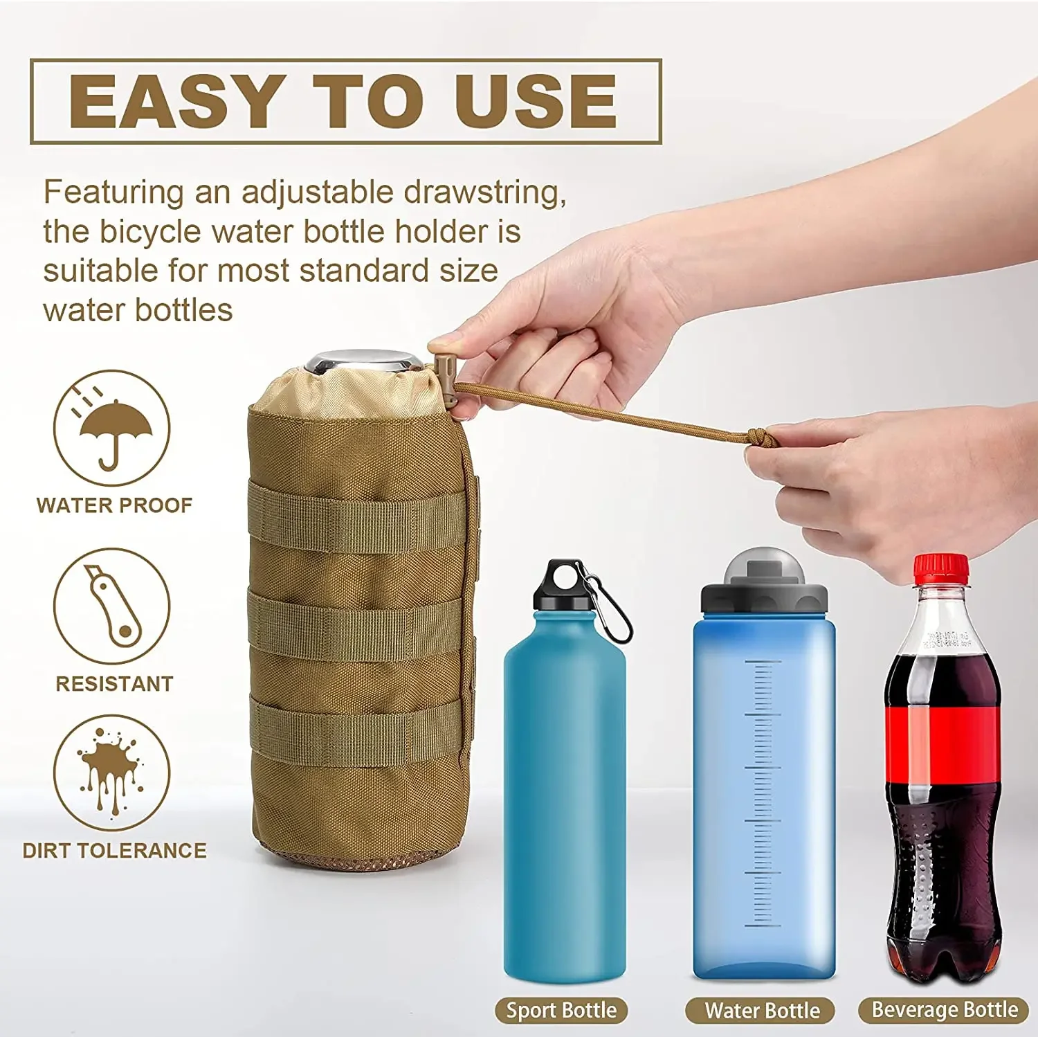 Tactische Molle Waterfles Tas  - Camping Cooking Bag recensie en prijs