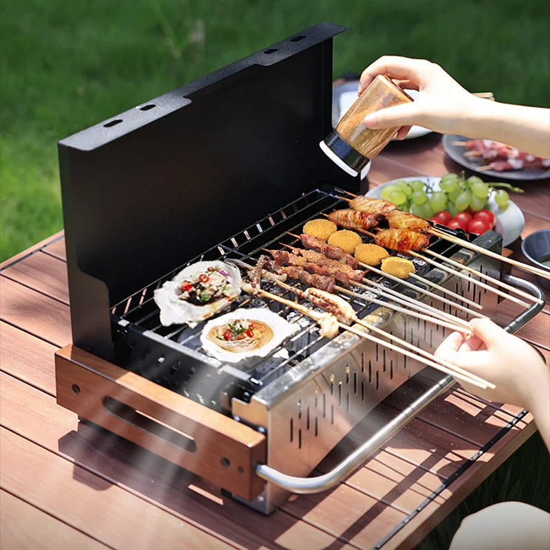 Lichtgewicht opvouwbare houtsk - Camping Cooking Requirements recensie en prijs