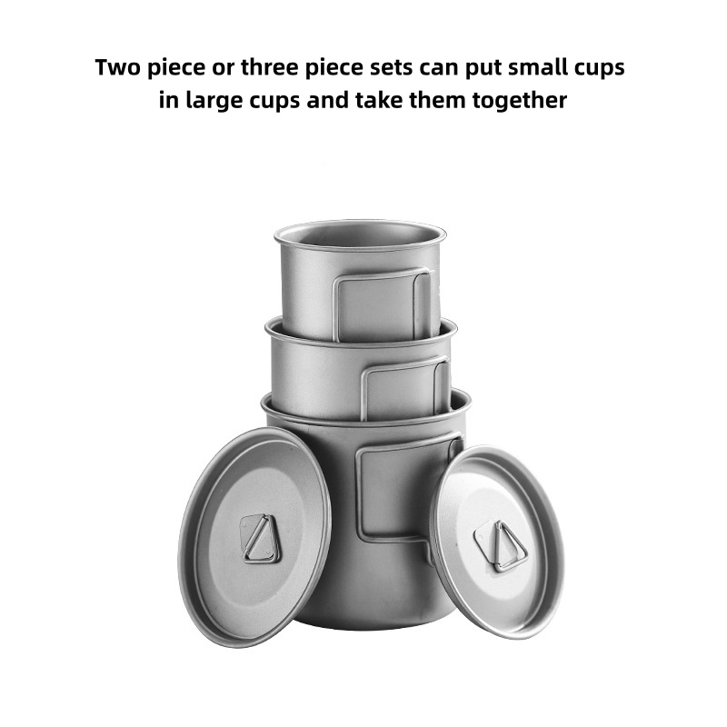 Titanium campingmok met inklap - Camping Cooking Cup recensie en prijs