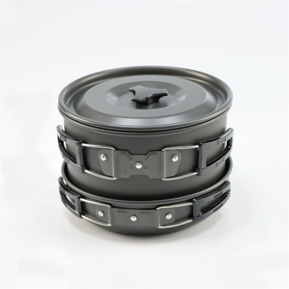 Lichtgewicht aluminiumlegering - Camping Cooking Pot Large recensie en prijs