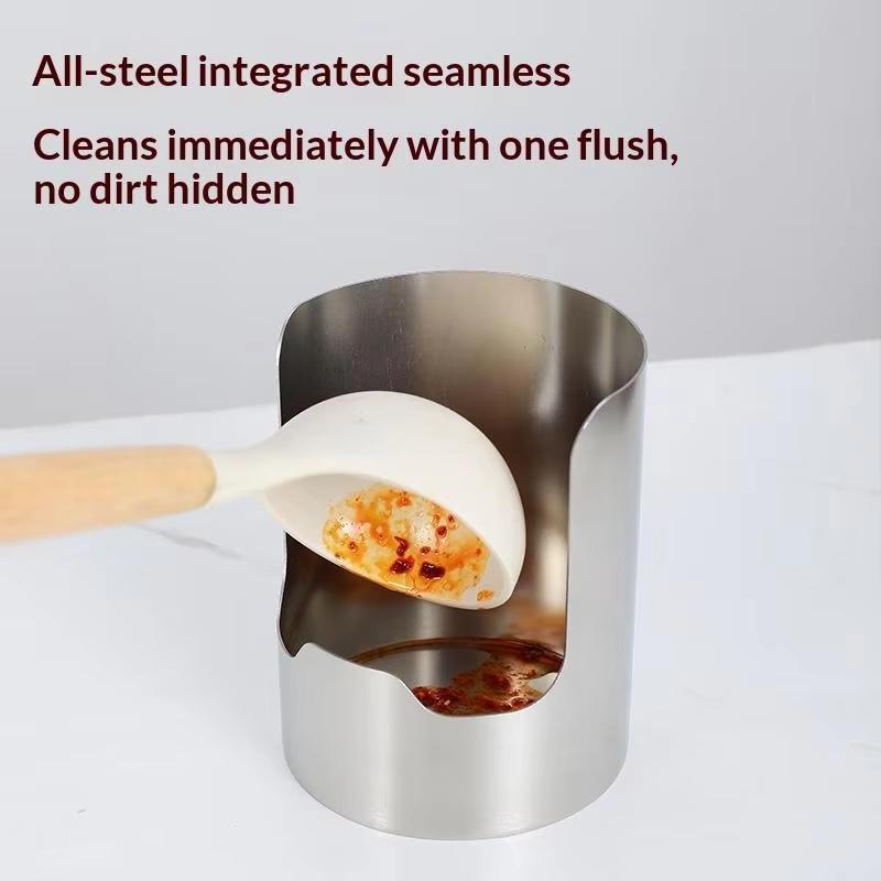 Roestvrijstalen soeplepelhoude - Camping Cooking Utensil Holder recensie en prijs