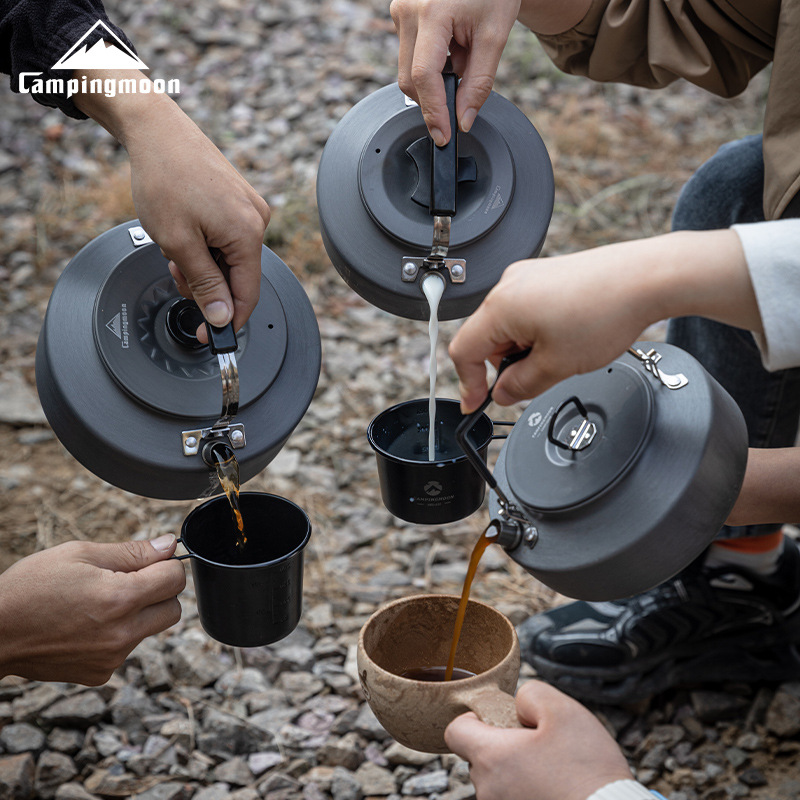 Campingmoon Camping Theepot, O - Camping Cooking Set 2 Person recensie en prijs