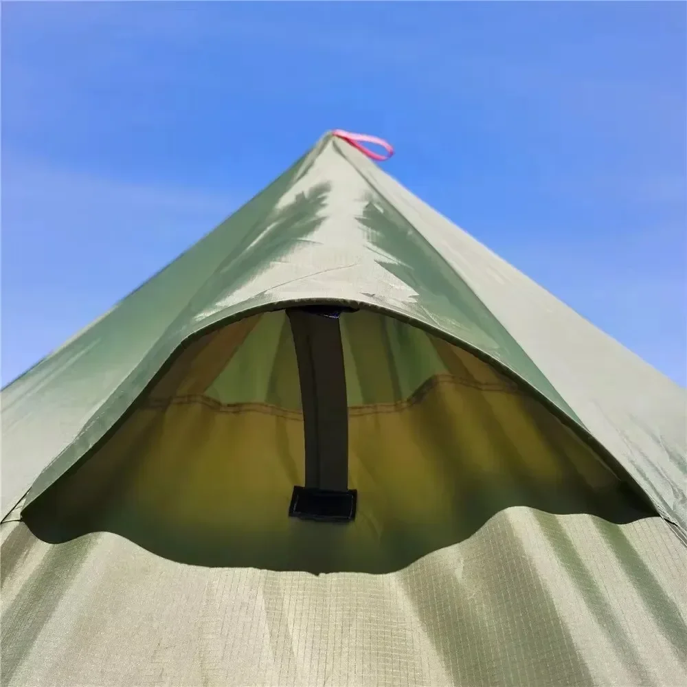 Zeer lichte piramidetent met s - Camping Cooking Snow recensie en prijs