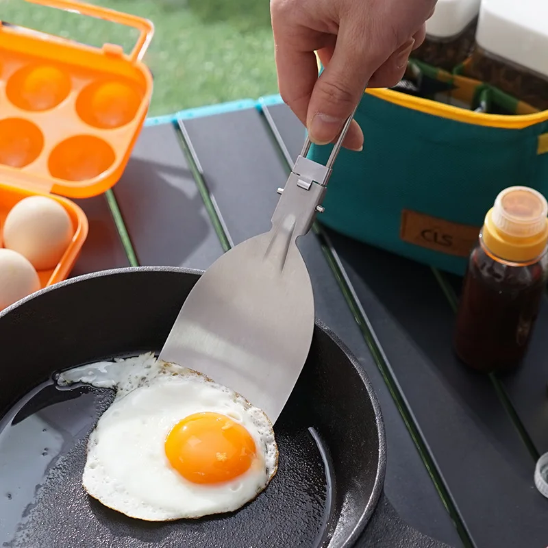 Opvouwbare kampeer-spatel van  - Camping Cooking Set 2 Person recensie en prijs