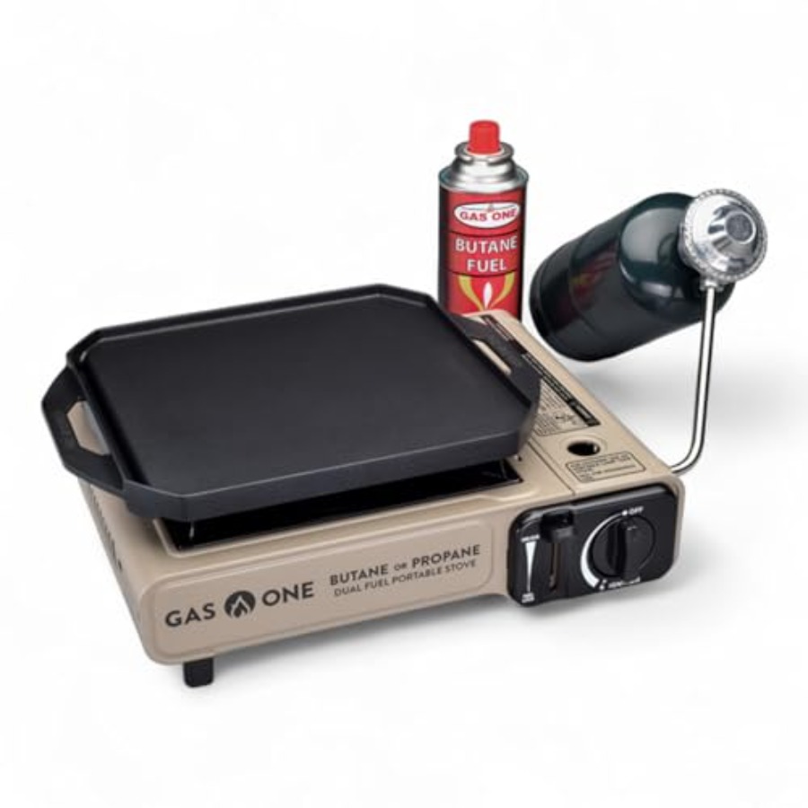 GasOne GS-3400P-KIT Propaan- o - Camping Cooking Flat Top recensie en prijs