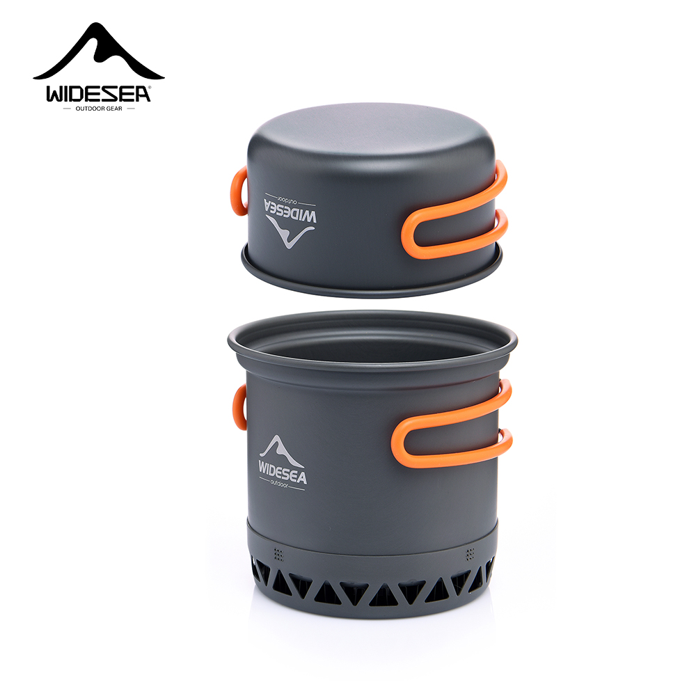 Outdoor Camping Pot 1.3L 2.3L  - Camping Cooking Set 2 Person recensie en prijs