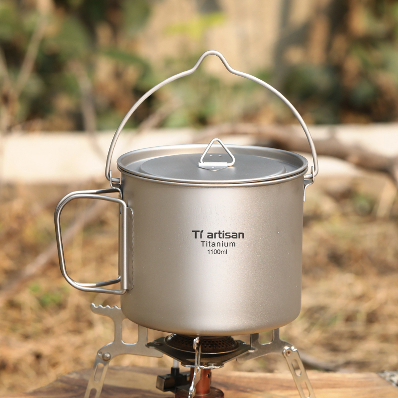 Tiartisan Titanium 1.1L Campin - Camping Cooking Cup recensie en prijs