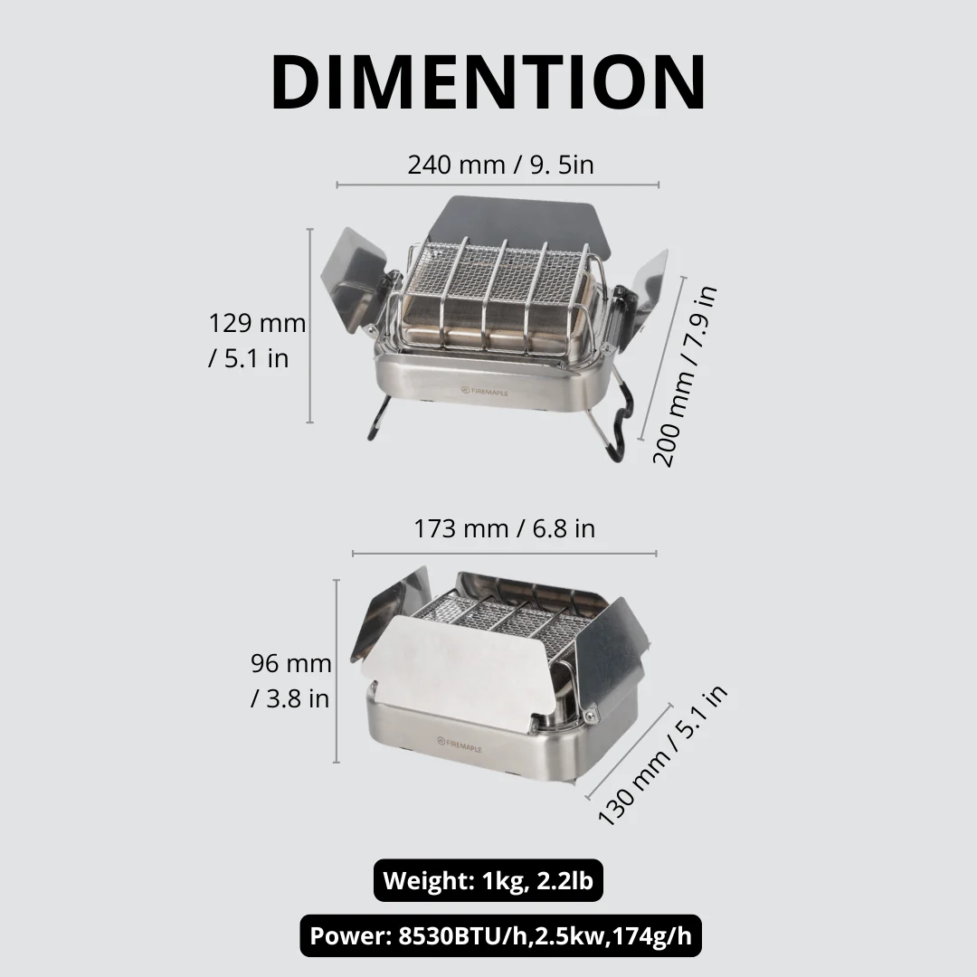 Fire-Maple Zonnebloem X Gas Ca - Camping Cooking Hob recensie en prijs