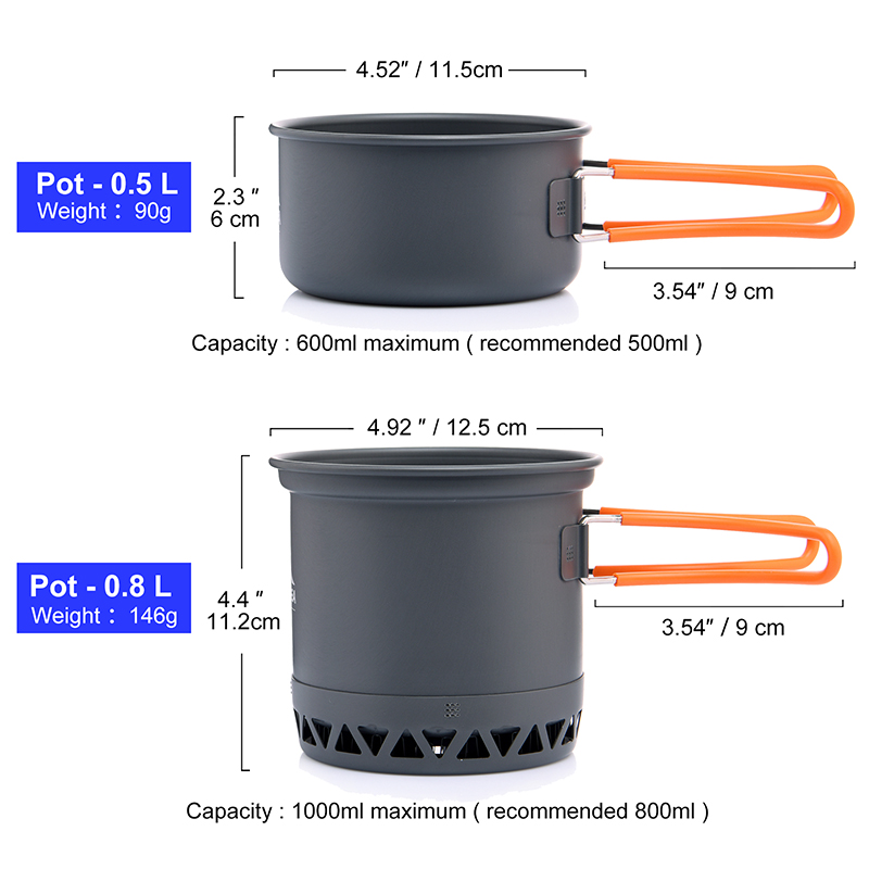 Widesea Draagbare Camping Kook - Camping Cooking Set 2 Person recensie en prijs
