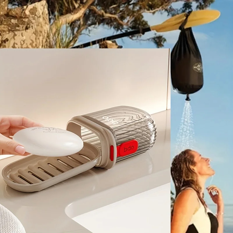 Draagbare Zeepkist Reizen Lekd - Camping Cooking Utensil Holder recensie en prijs