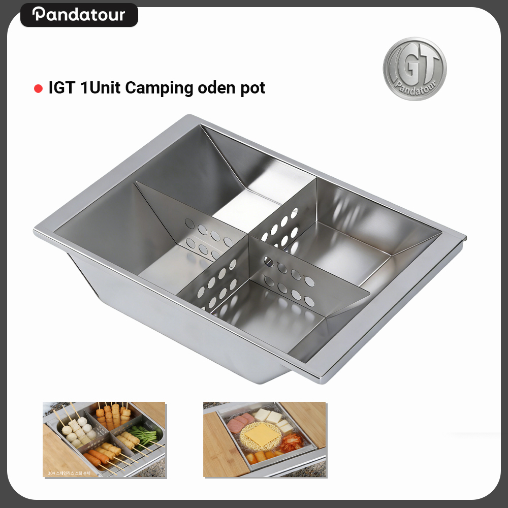 Pandatour Camping IGT Unit Ode - Camping Cooking Pot Large recensie en prijs