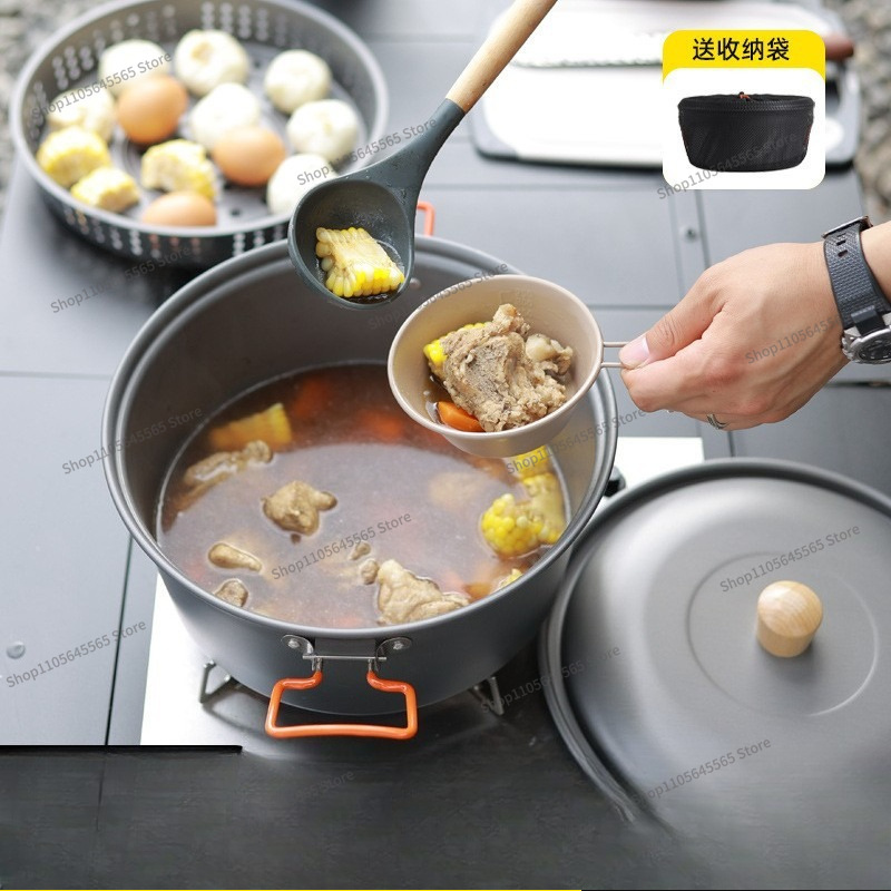Voor buitenkookpot 7,5L grote  - Camping Cooking Pot Large recensie en prijs