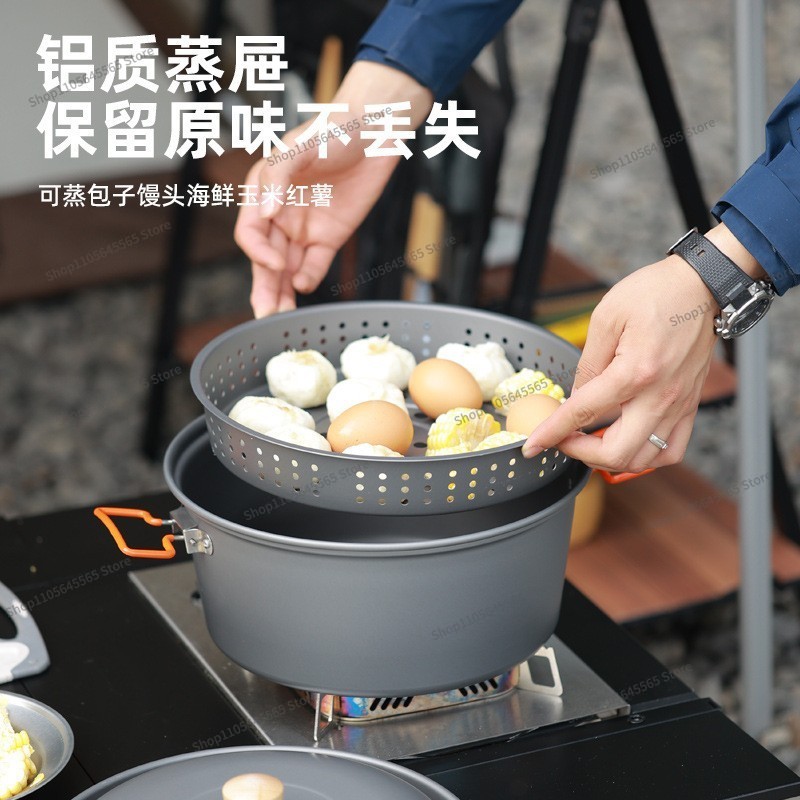 Voor buitenkookpot 7,5L grote  - Camping Cooking Pot Large recensie en prijs