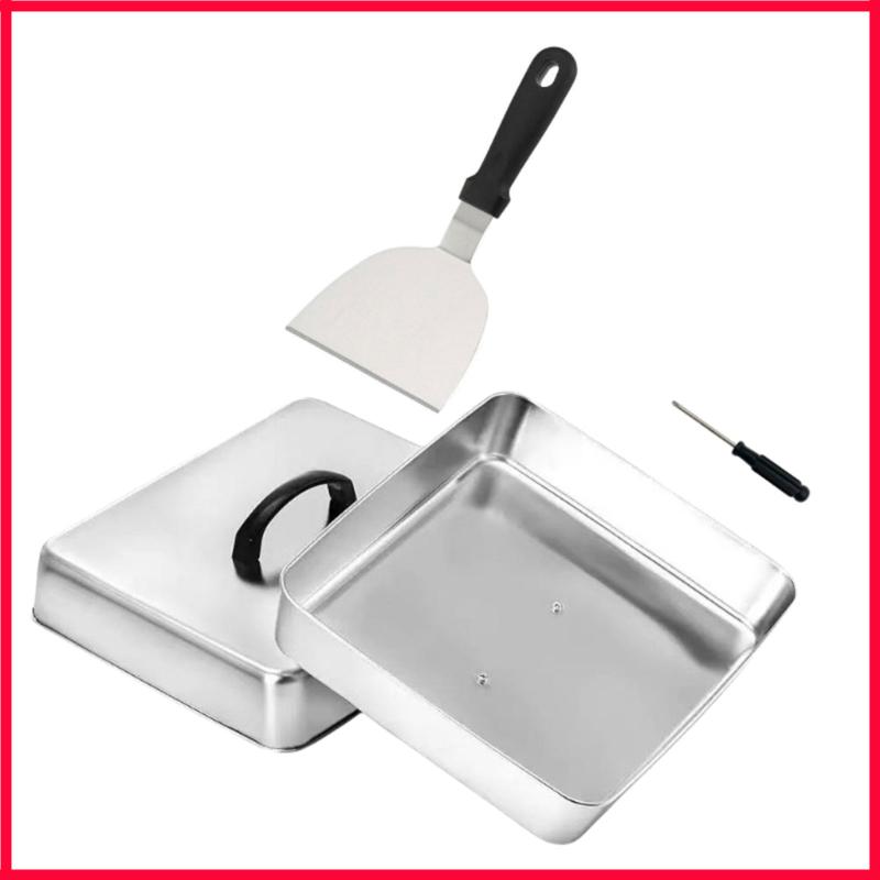 XX9B Vierkant deksel met handg - Camping Cooking Flat Top recensie en prijs