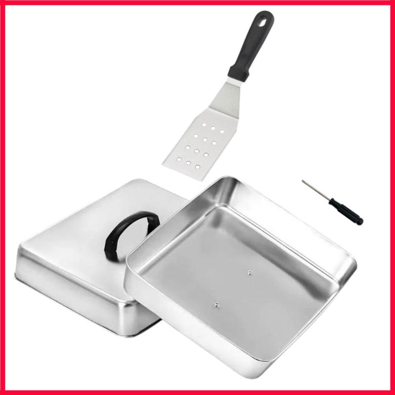 XX9B Vierkant deksel met handg - Camping Cooking Flat Top recensie en prijs