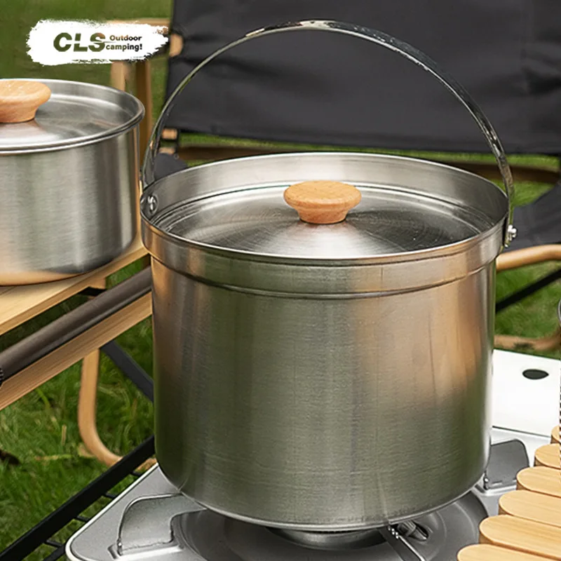 NOBANA&CLS 22-delige RVS Outdo - Camping Cooking Pot Stainless Steel recensie en prijs