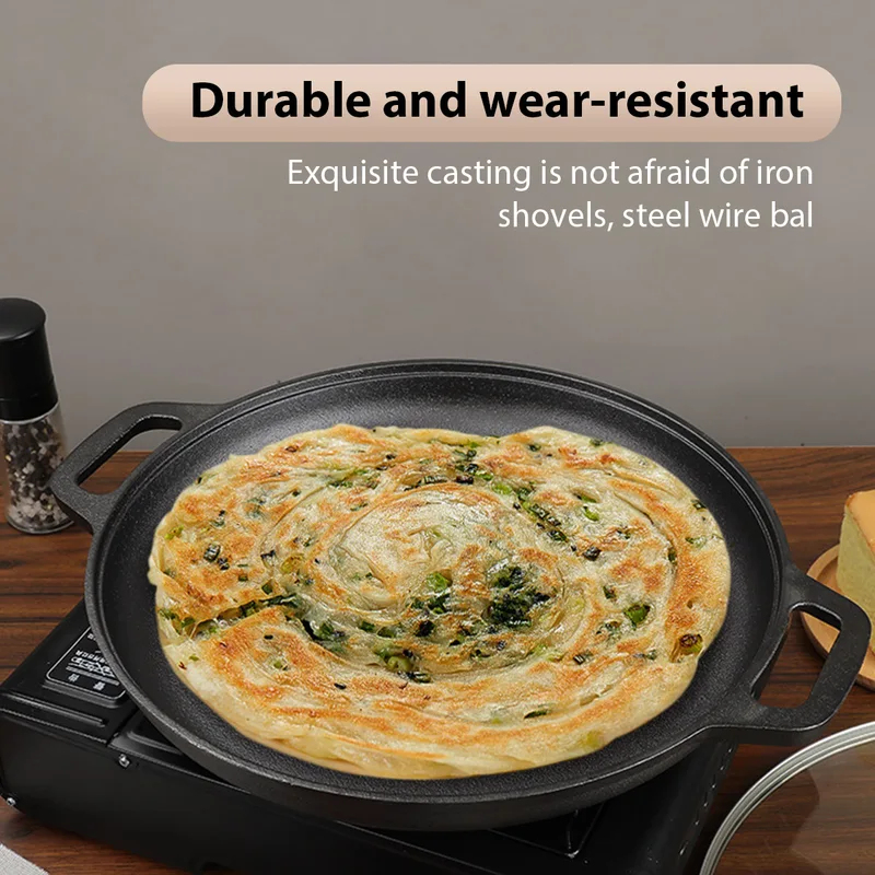 Gezonde gietijzeren koekenpan  - Camping Cooking Without Gas recensie en prijs