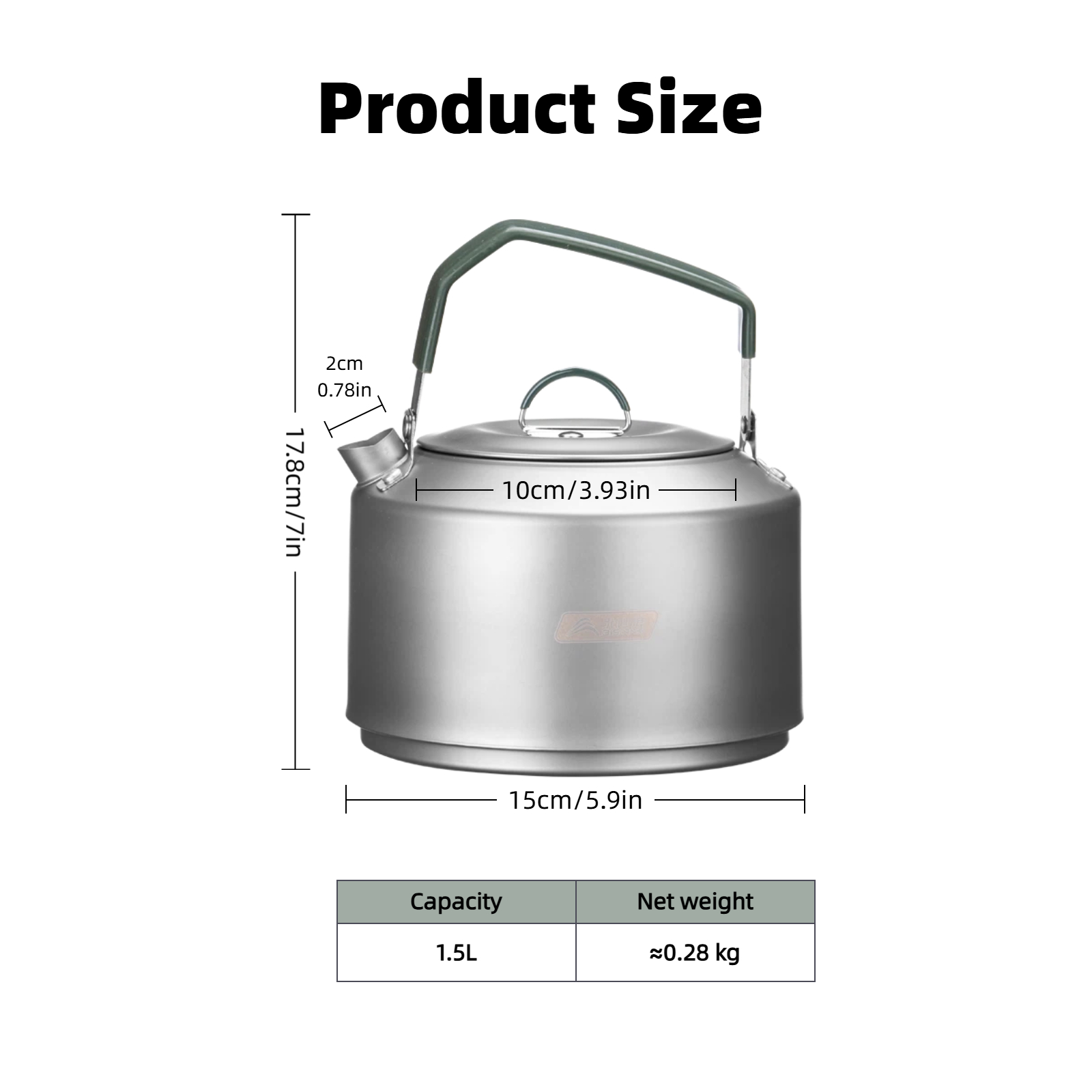 BISINNA Campingwaterkoker 1,5L - Camping Cooking Set 2 Person recensie en prijs