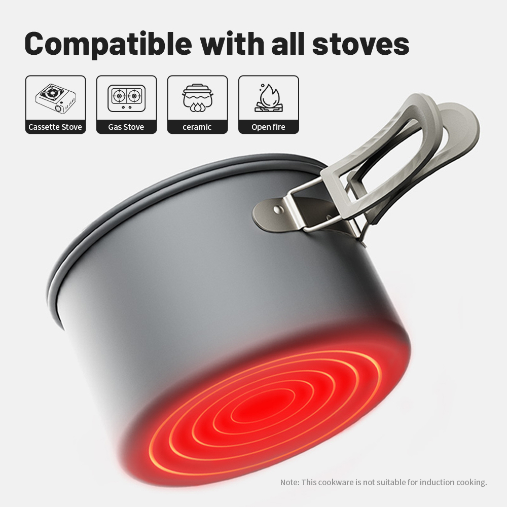 Naturehike Camping Kookgerei K - Camping Cooking Set 2 Person recensie en prijs