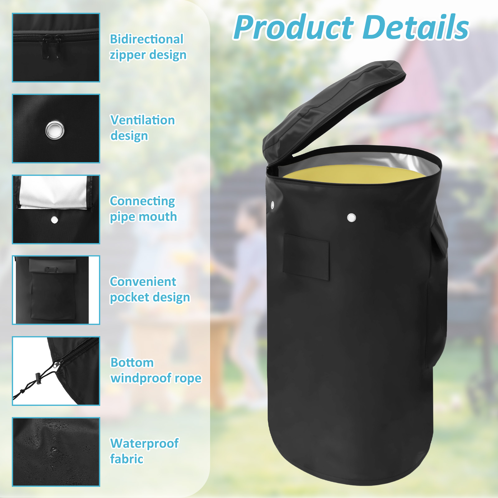 Oxford stoffen propaantankafde - Camping Cooking With Gas recensie en prijs