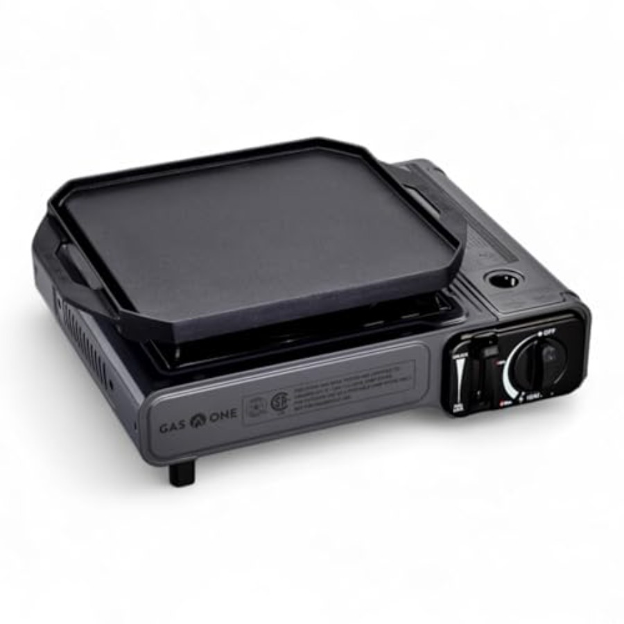 GasOne GS-1000G-KIT Butaangasf - Camping Cooking Flat Top recensie en prijs