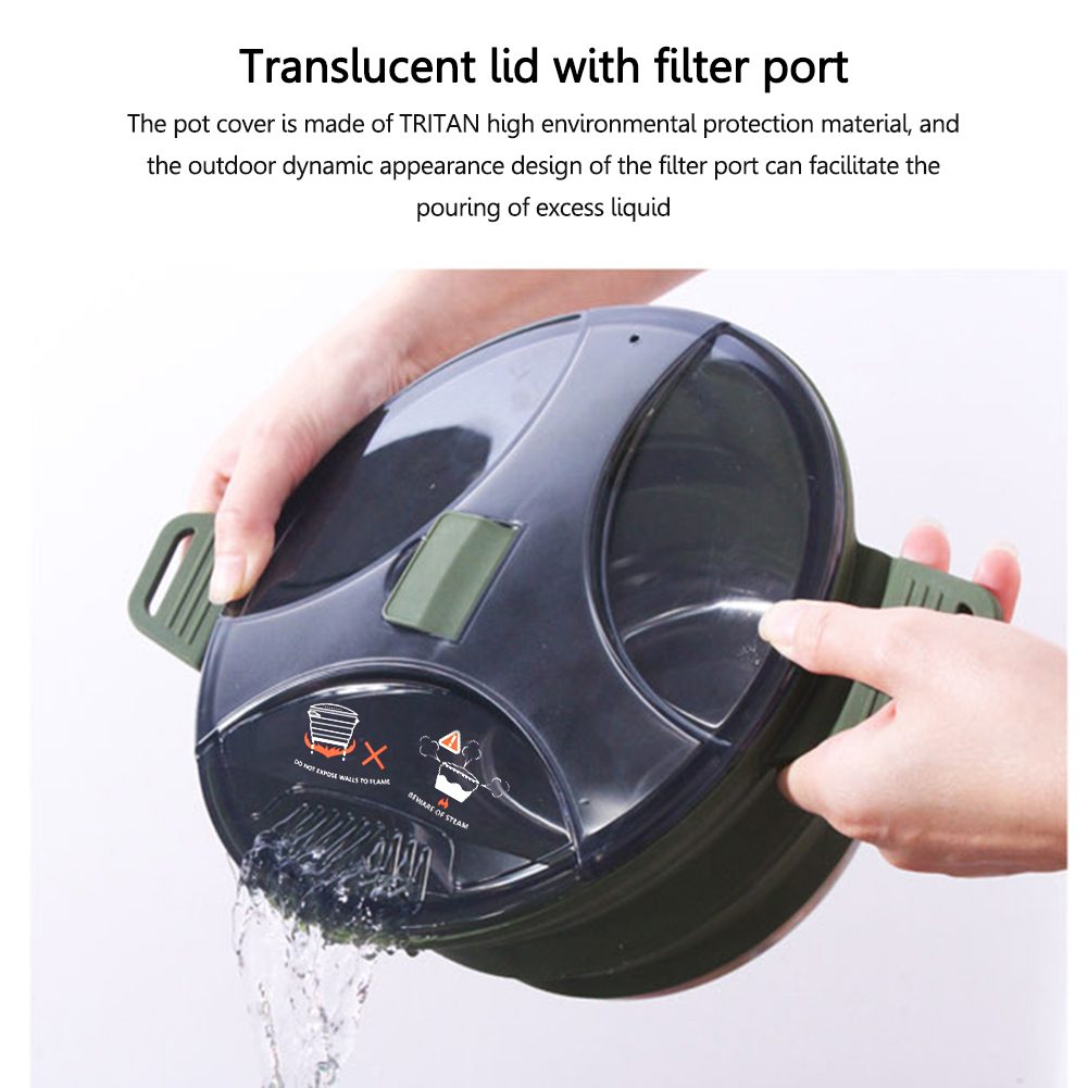 2.5l siliconen opvouwbare wate - Camping Cooking Cup recensie en prijs