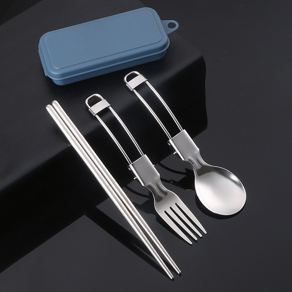 Picknickbestek Kampeergerei Ge - Camping Cooking Set Stainless Steel recensie en prijs