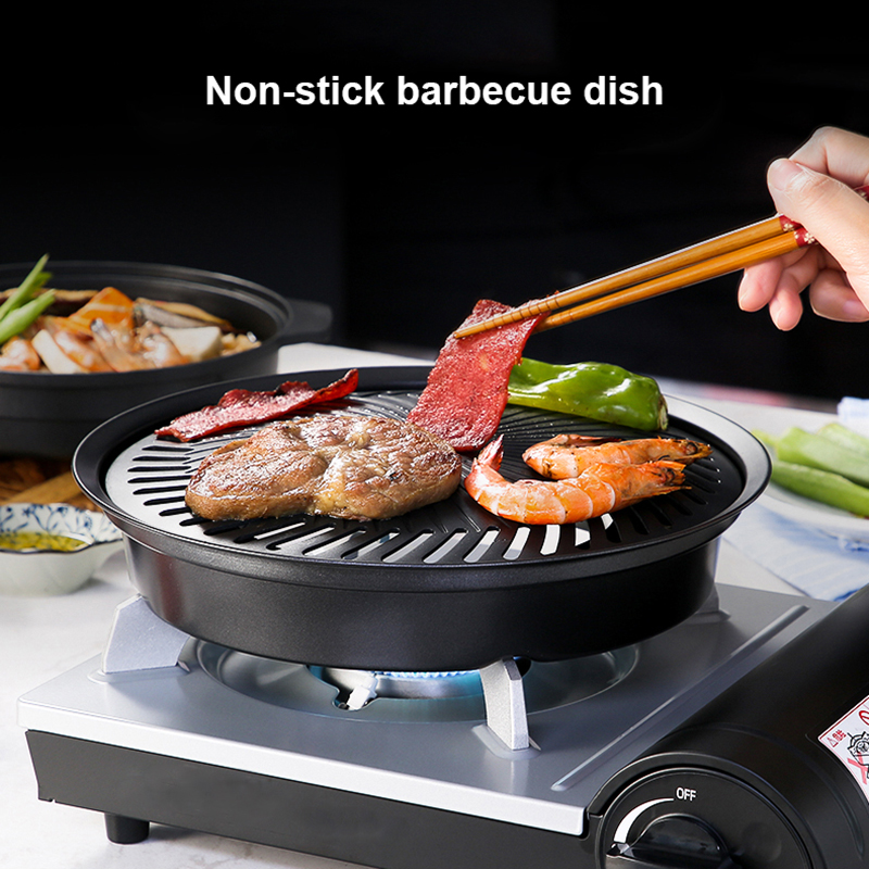 Koreaanse non-stick barbecueba - Camping Cooking Flat Top recensie en prijs
