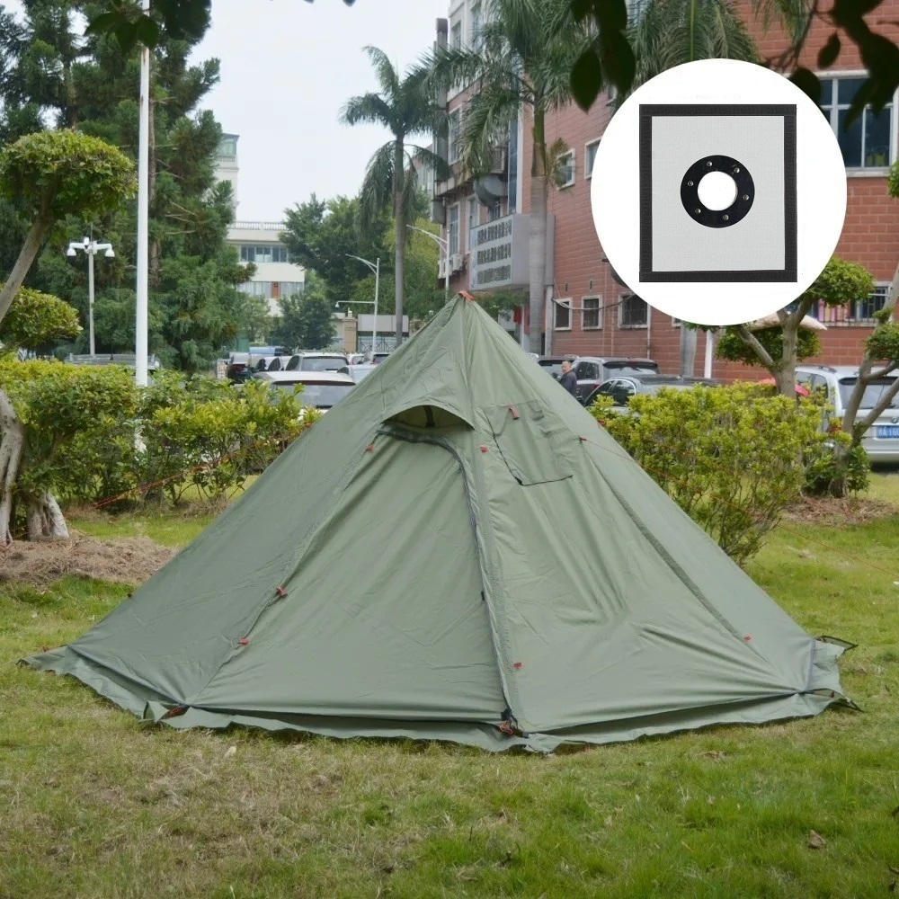 Nieuwe Piramide Tent Met Sneeu - Camping Cooking Snow recensie en prijs