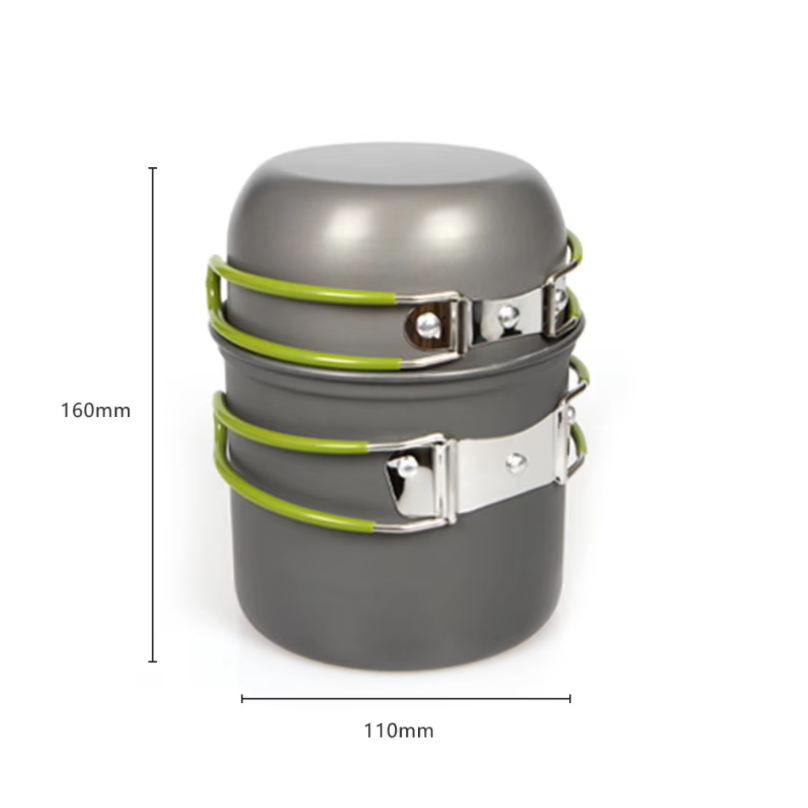 Ultralichte campingpottenset:  - Camping Cooking Mess Kit recensie en prijs