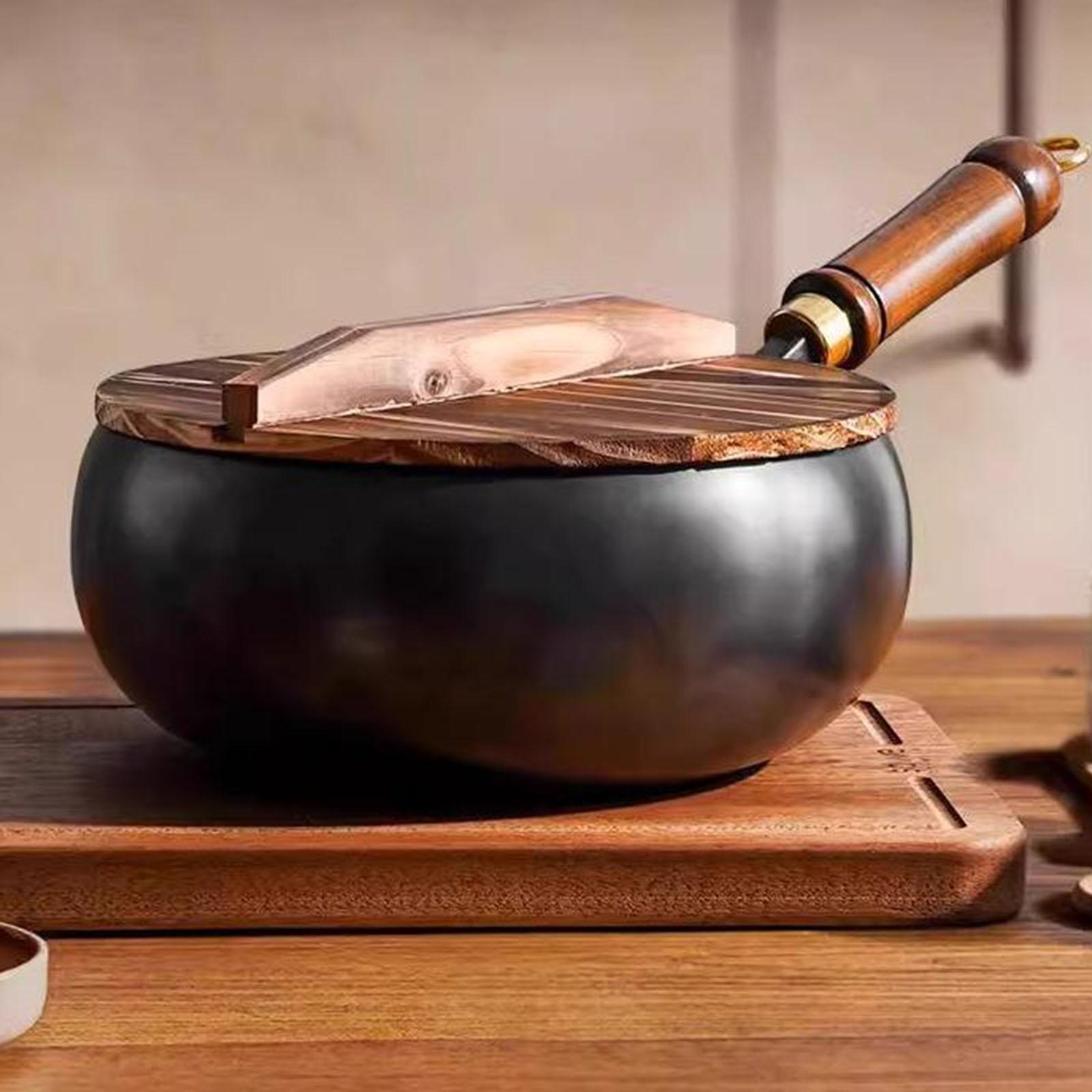 Niet-gecoate wok Chinese wok H - Camping Cooking Cast Iron recensie en prijs