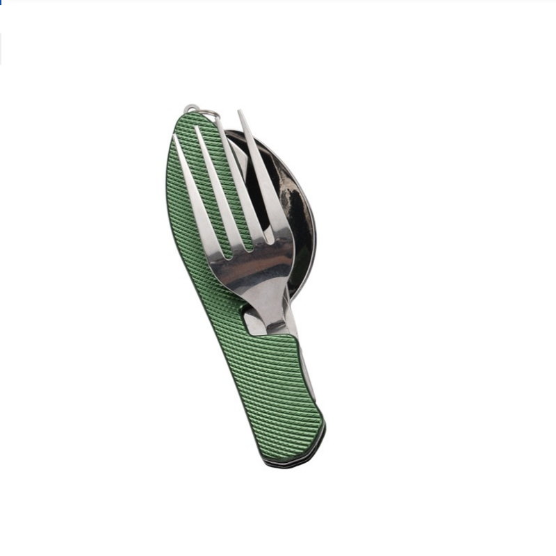 Opvouwbare bestekset van roest - Camping Cooking Set Stainless Steel recensie en prijs