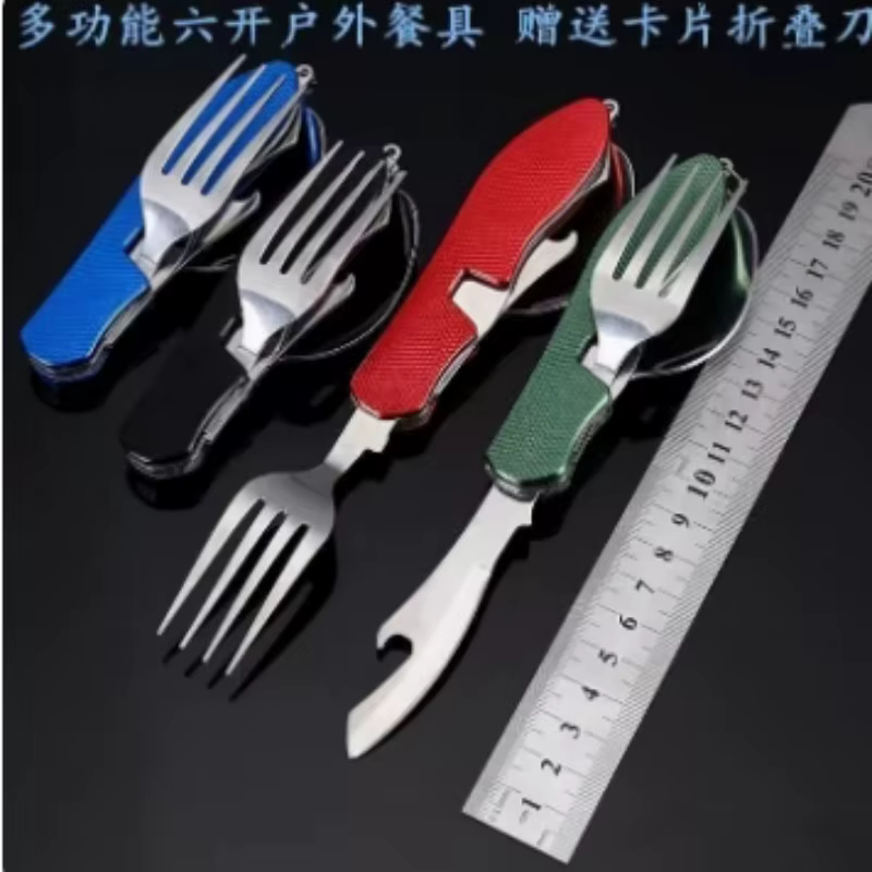 Opvouwbare bestekset van roest - Camping Cooking Set Stainless Steel recensie en prijs