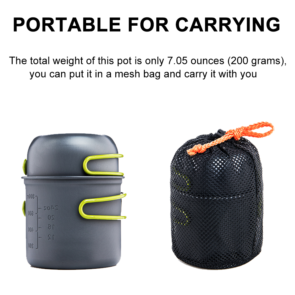 Widesea Ultralight Camping Koo - Camping Cooking Set 2 Person recensie en prijs