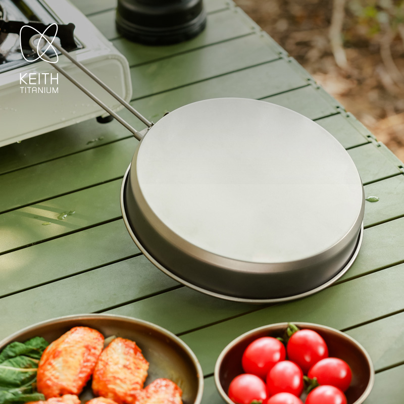 KEITH 1L Pure Titanium Koekenp - Camping Cooking Set 2 Person recensie en prijs