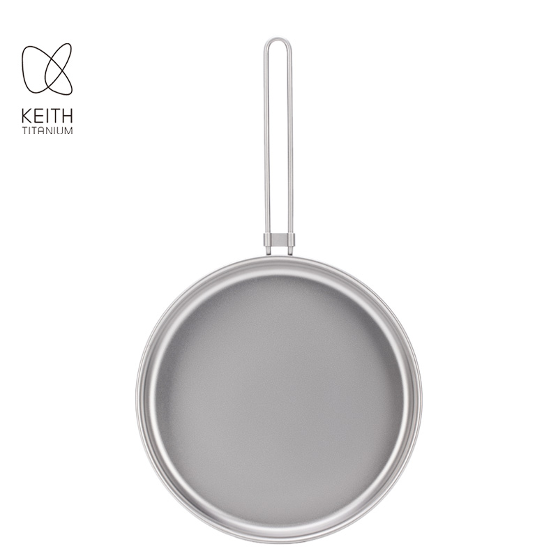 KEITH 1L Pure Titanium Koekenp - Camping Cooking Set 2 Person recensie en prijs
